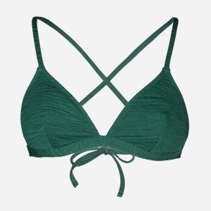 밴드 삼각형 비키니 상단