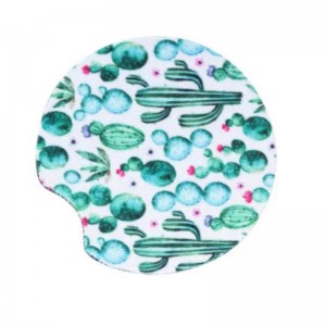 고품질 공장 가격 네오프렌 자동차 코스터 승화 블랭크 안티 슬립 테이블 컵 머그잔 매트