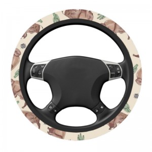 Universal Fit Car 액세서리 맞춤형 세척 가능한 네오프렌 스티어링 휠 커버