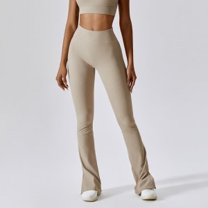 SC10119 도매 가격 피트니스 요가 레깅스 바지 성인을위한 여성 스크런치 전리품 피트니스 레깅스 푸쉬 요가 바지