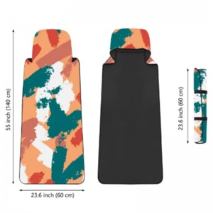 비 슬립 커스텀 프린팅 자동차 ​​매트 고무베이스 네오프렌 시트 커버