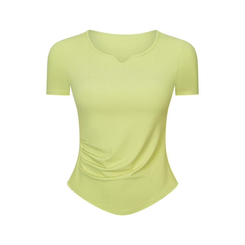 SC10274 슬림 한 착용 셔츠 여성 스포츠 꽉 피팅 긴 슬리브 요가 티셔츠 여성 요가 요가 요가 탑 체육관 티셔츠