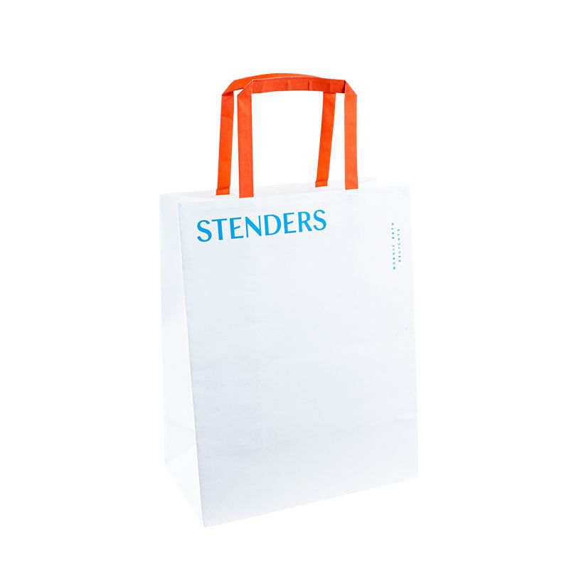 로고 프린트 종이 가방 포장을위한 로고 인쇄 용지 음식 가방 종이 봉지 사탕 커스텀 크래프트 로고 종이 가방