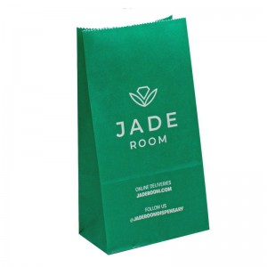 기름에 튀긴 음식 오일 방지 빵 햄버거 도넛 테이크 아웃 크래프트 종이 가방