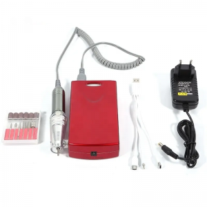 도매 휴대용 네일 드릴 드릴 드릴 드릴 핸들 네일 드릴 액세서리 강한 핸드 피스 스테인레스 스틸 20 EU 3 핀