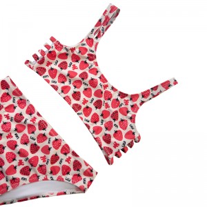 여자 아기 수영복 유아 소녀 수영복 수영복 비치웨어 아이