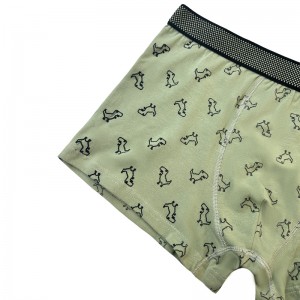도매 Hot Sale Custom Gay Men \\\\ \'S Boxer Briefs와 맞춤형 로고 남자 섹시한 속옷