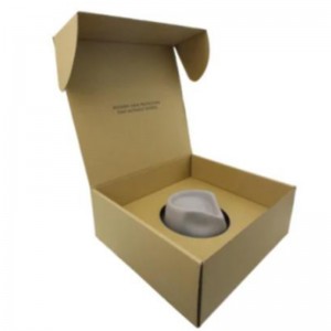 브라운 메일러 모자 턱 꼭