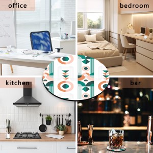 승화 코스터 공란 음료 자동차 코스터를위한 네오프렌 스퀘어 둥근 코스터