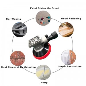 자동 공압 샌더 산업 기계 기계 샌더 3/4/5/6 인치/square 연마기