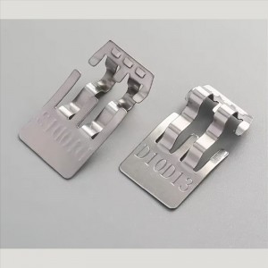 금속 스탬핑 부품 ​​구리 강철 전기 전기 전자 접촉 배터리 접촉 파편