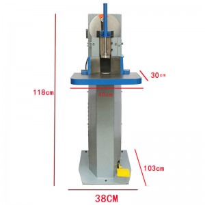 JR-S400 대형 플랫폼 전기 수직 코너 절단기 라운드 코너 커터