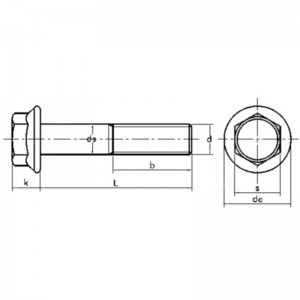 육각형 소켓 헤드 스테인레스 스틸 캡 나사