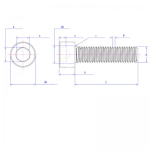 아연 도금 육각 플랜지 볼트