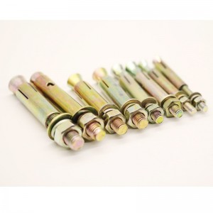 아연-컬러 도금 확장 볼트