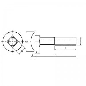 스테인레스 스틸 캐리지 볼트