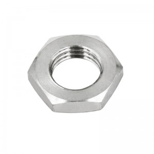 나사산이 있는 육각 파이프 너트