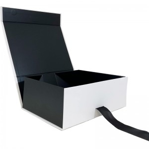 클래식 리본 와인 선물 상자