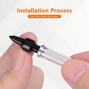 Elongarrow 151032 100grain 11/32 나사 필드 포인트