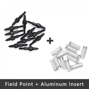 Elongarrow 151032 100grain 11/32 나사 필드 포인트