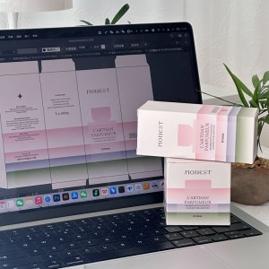 파스텔 우아함 향수 상자