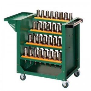 녹색 도구 카트