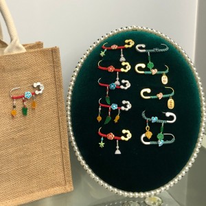 중국인-스타일 럭키 브로치