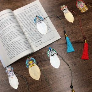 중국 오페라 마스크 북마크