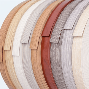 PVC 가구 가장자리 밴딩 무광택/광택 표면 처리