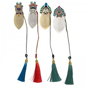 중국 오페라 마스크 북마크