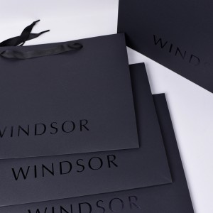 누아르 고급 종이 가방