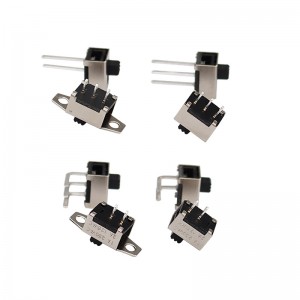 슬라이드 스위치 SS12E88 측면 푸시-Pull Electrical Massager는 다중입니다-고속 조절 및 대형 전류가있는 기능 스위치