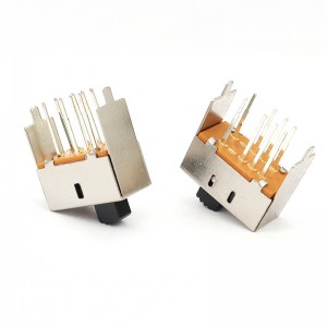 슬라이드 스위치 S23E03 헤어 드라이어 향 버너 용 마이크로 슬라이드 스위치, 더블-8 행-수직 2를 핀-위치 슬라이드 스위치