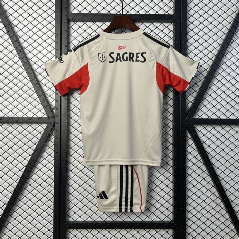 25/26 어린이 Benfica Away 크기 : 16-28