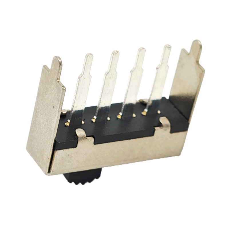 슬라이드 스위치 SS13H02 높음-전류 스위치 1P3T 수직 플러그-에서