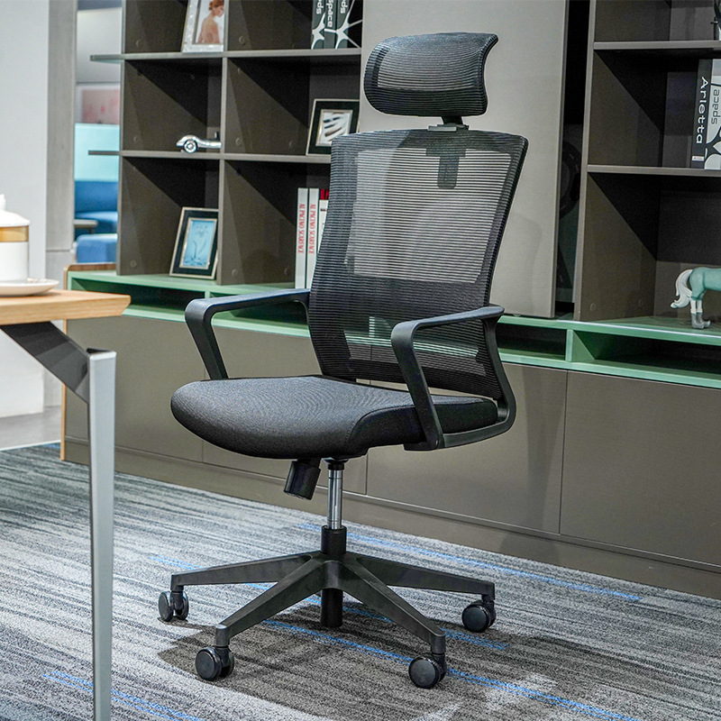 모델 BGY001 도매 인체 공학적 메쉬 의자 - 높이가 있는 통기성 곡선형 뒷면-연구, 사무실 및 장시간 앉아 있는 세션을 위한 조절 가능한 팔