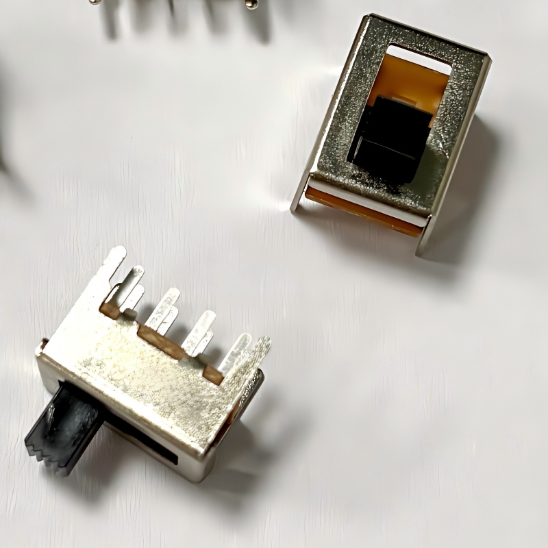 슬라이드 스위치 SS23F06 3-위치, 10-LED 조명용 핀 디자인 -- 동관 공장 직접