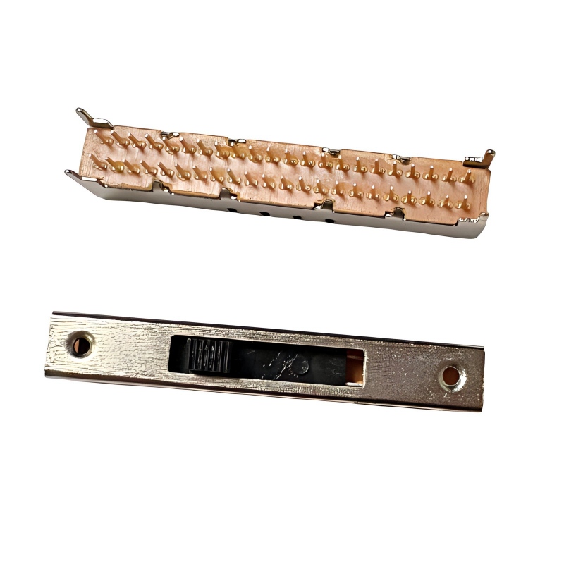 슬라이드 스위치 SS-49D01 수직-마운트 9-포지션 더블-폴 더블-장난감용 행 소형 전원 스위치