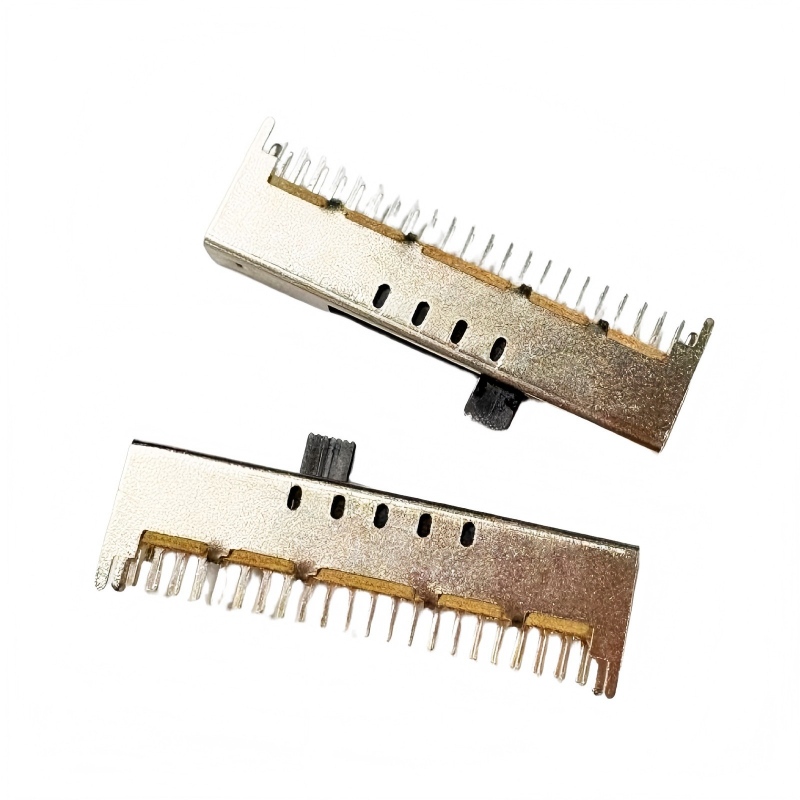 슬라이드 스위치 SS-49D01 수직-마운트 9-포지션 더블-폴 더블-장난감용 행 소형 전원 스위치