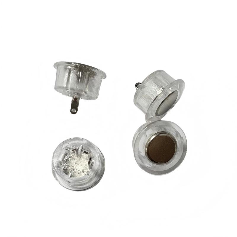 택트 스위치 (빛이 없어) 옷장과 캐비닛용 매립형 12mm, 5V 터치-모션 센서가 포함된 제어식 조광 가능 LED 조명